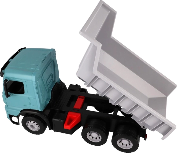 Μεγάλη ανατρεπόμενη καρότσα με ασφάλεια