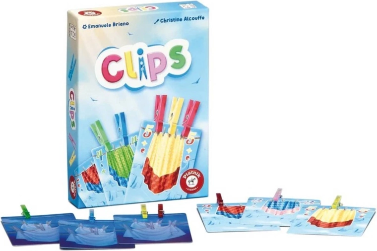 Piatnik Clips επιτραπέζιο συνεργατικό παιχνίδι επαγωγικής λογικής