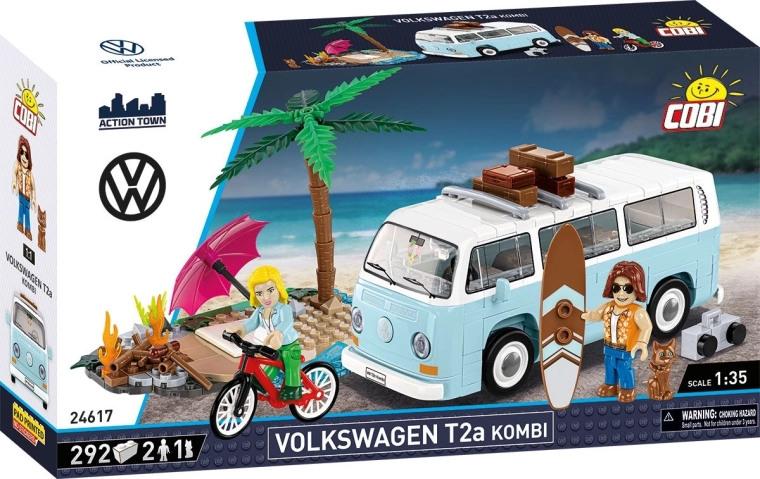 Cobi Volkswagen T2a Kombi σετ κατασκευής 1:35 (292 τεμάχια)