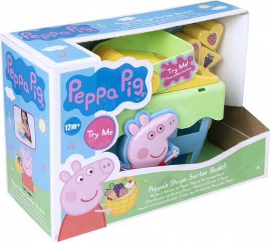 Ταξινομητής Σχημάτων Καλαθάκι Πικνίκ Peppa Pig