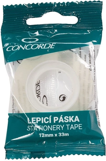 Κολλητική ταινία Concorde 12 mm × 33 m, διάφανη