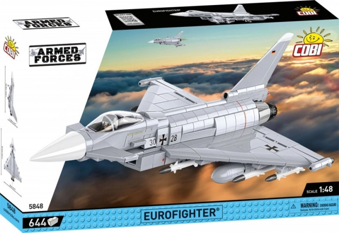 Σετ κατασκευής αεροσκάφους Eurofighter Typhoon 1:48 από την COBI
