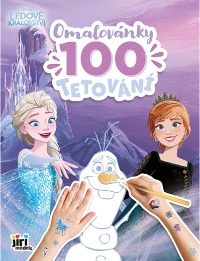 Βιβλίο ζωγραφικής και 100 τατουάζ Frozen – Το Βασίλειο του Πάγου