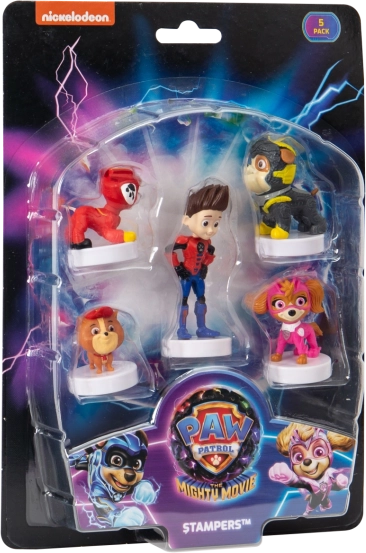 Paw Patrol – σφραγίδες με φιγούρες, σετ 5 τεμ.