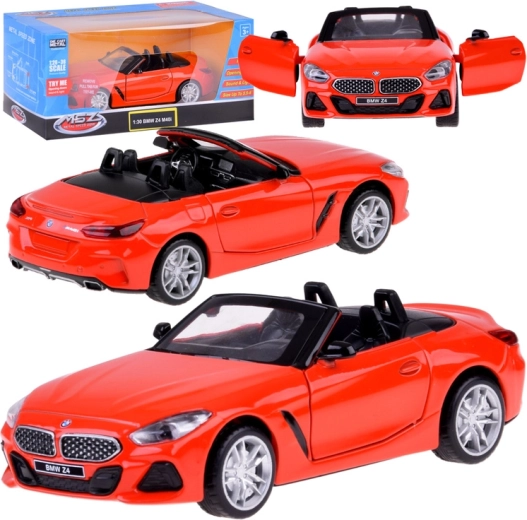 Μεταλλικό μοντέλο BMW Z4 M40i κάμπριο 1:30 με φώτα και ήχους