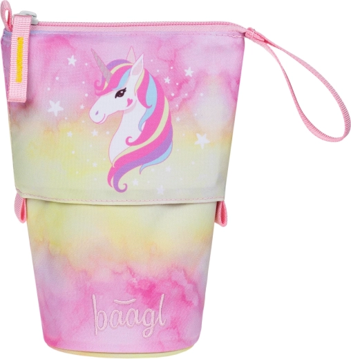 Κασετίνα μολυβιών BAAGL Rainbow Unicorn, βάση για γραφική ύλη
