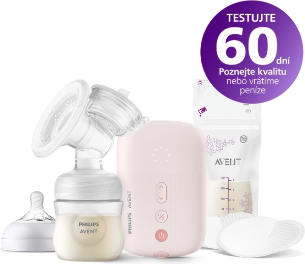 Ηλεκτρικό θήλαστρο μητρικού γάλακτος Philips Avent με τεχνολογία Natural Motion