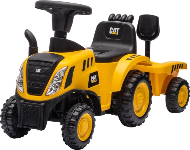 Παιδικό ride-on CAT τρακτέρ με ρυμουλκούμενο
