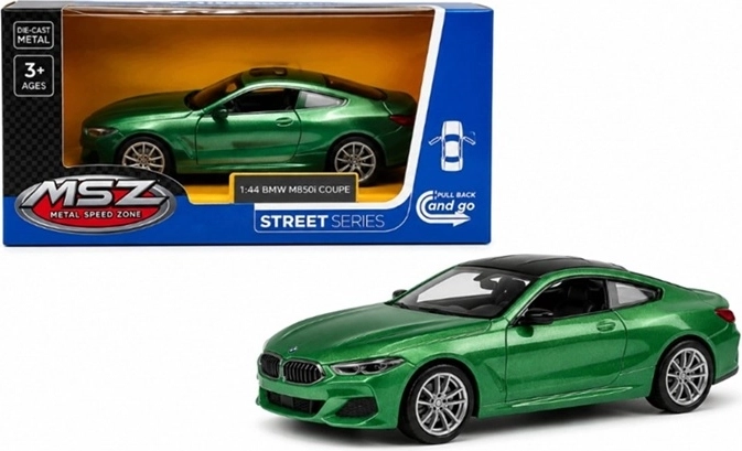 Μοντέλο αυτοκινήτου BMW M850i Coupé με φωτεινά και ηχητικά εφέ, πράσινο