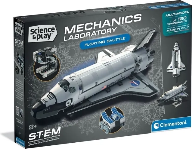Clementoni Science & Play Μηχανικό εργαστήριο διαστημικό λεωφορείο