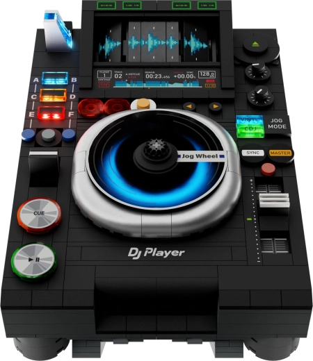 Ρεαλιστικό DJ controller γεμάτο λεπτομέρειες