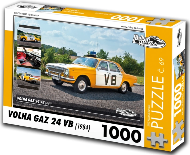 Ρετρό Παζλ Volha GAZ 24 VB 1000 κομμάτια