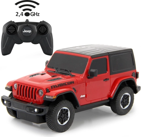 Jamara Jeep Wrangler JL RC αυτοκίνητο 1:24 κόκκινο 2,4 GHz