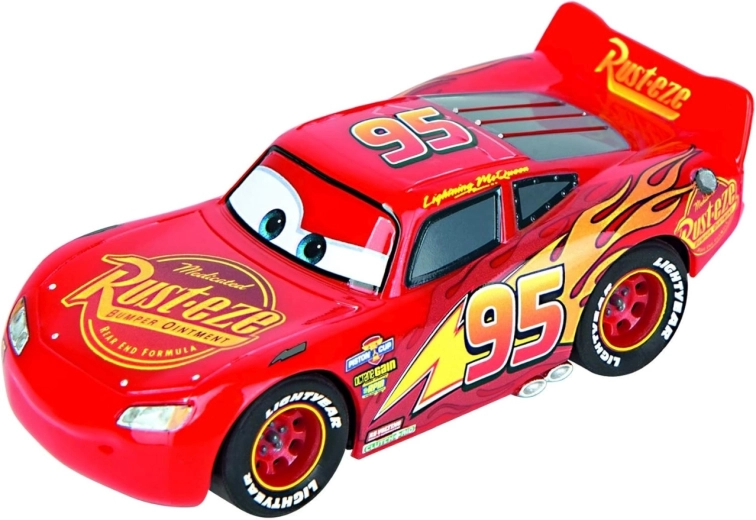 Lightning McQueen με λεπτομερή εμφάνιση