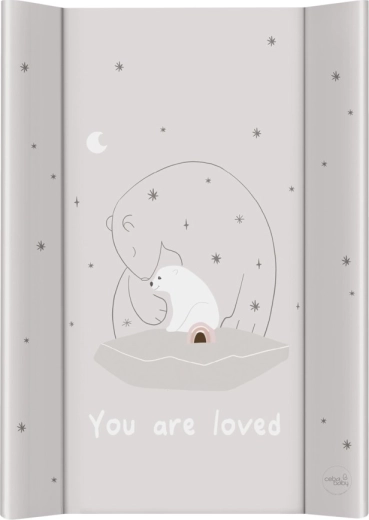 Ceba Baby αλλαξιέρα με σταθερή σανίδα Basic Polar Bears 50 × 70 cm