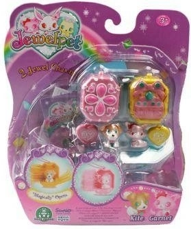 JewelPet σετ 2 χαριτωμένων φιγούρων