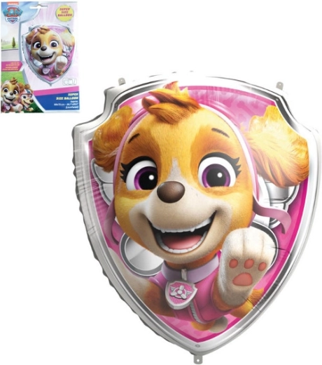 Μπαλόνι αλουμινίου Ασπίδα Skye PAW PATROL 68 × 75 cm