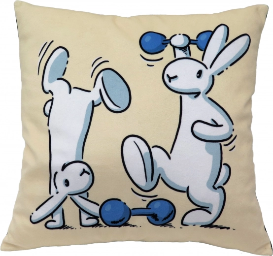 Παιδικό μαξιλάρι BOB A BOBEK 30 × 30 cm – μοτίβο τσινκί