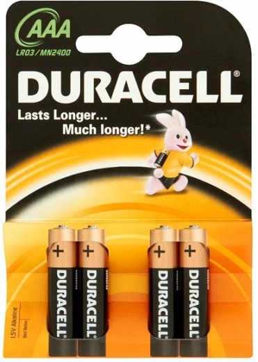 Μπαταρίες AAA DURACELL Basic, 4 τεμ.