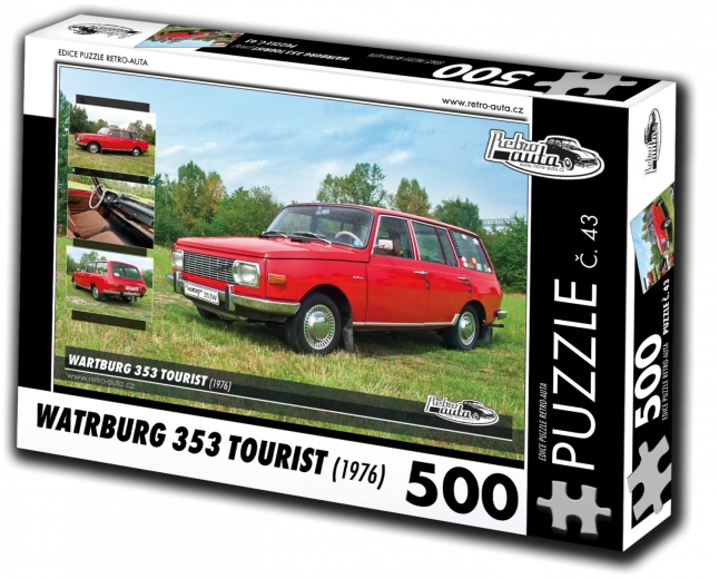 Παζλ Retro-Αυτοκίνητα Wartburg 353 Tourist 1976 500 κομμάτια