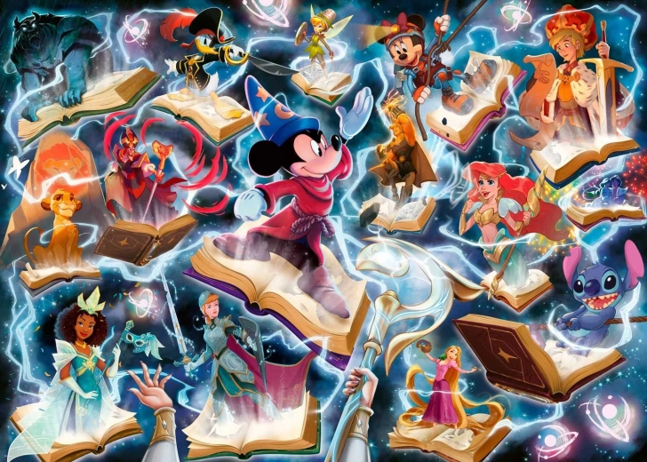Παζλ Ravensburger Disney Lorcana: Glimmers of the Realm – Ocel, 1000 κομμάτια