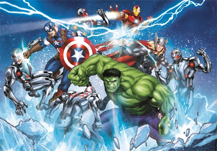 Παζλ 104 κομματιών MARVEL Avengers – Clementoni