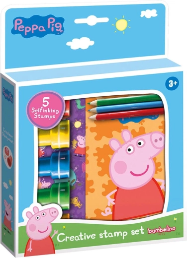 Σετ σφραγίδων Peppa Pig με αξεσουάρ για παιδιά