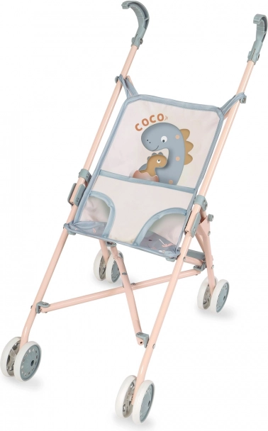 Πτυσσόμενο καρότσι για κούκλες coco 56 cm