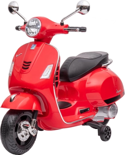 Παιδική ηλεκτρική μοτοσικλέτα Vespa GTS Buddy Toys κόκκινη