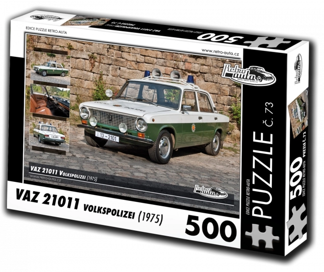 Ρετρό αυτοκίνητα παζλ VAZ 21011 Volkspolizei 500 κομμάτια