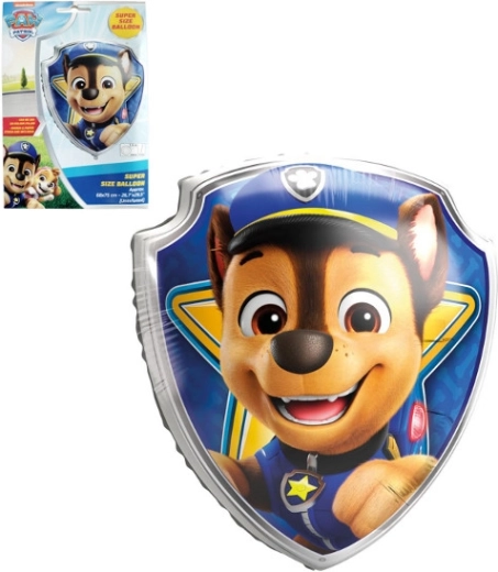 Μπαλόνι από φύλλο (foil) σε σχήμα ασπίδας CHASE – PAW PATROL 68 × 75 cm