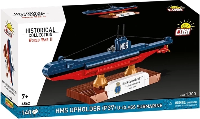 Cobi Historical Collection WWII υποβρύχιο Royal Navy HMS Upholder (P37) 1:300