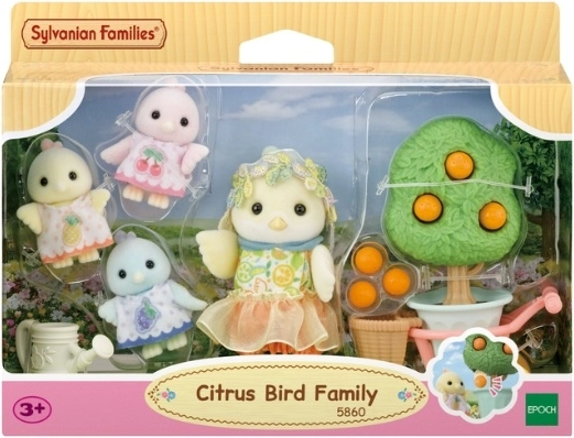 Sylvanian Families οικογένεια πουλιών Citrus