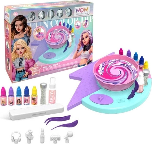 Kids Euroswan WoW Generation Hydro Dip Studio δημιουργικό σετ με αξεσουάρ
