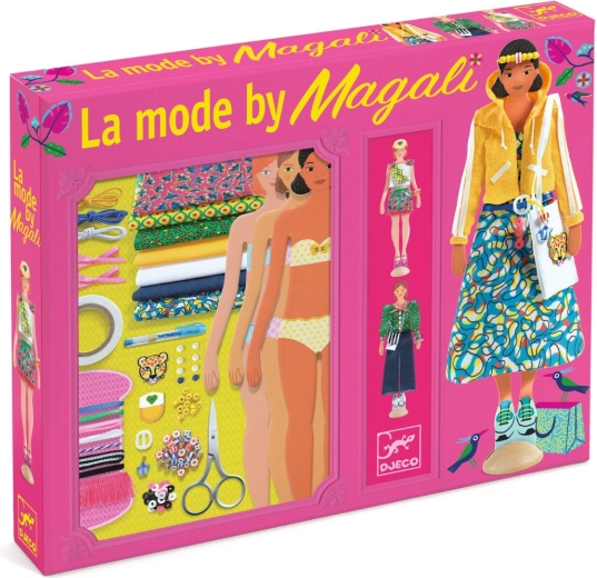 Djeco δημιουργικό σετ σχεδιάστρια μόδας Magali
