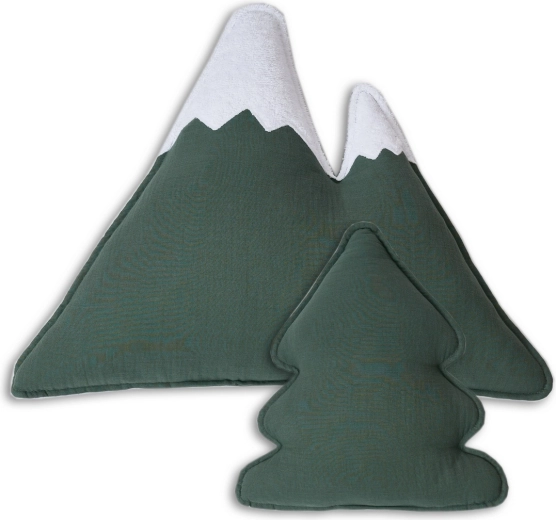 Funnababy μουσελινά μαξιλαράκια ivy green (2 τεμ.)