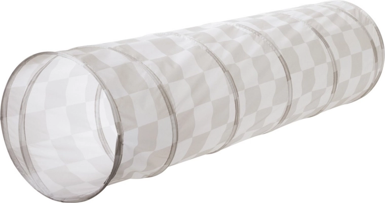 Παιδικό τούνελ παιχνιδιού 3 Sprouts recycled checkerboard beige
