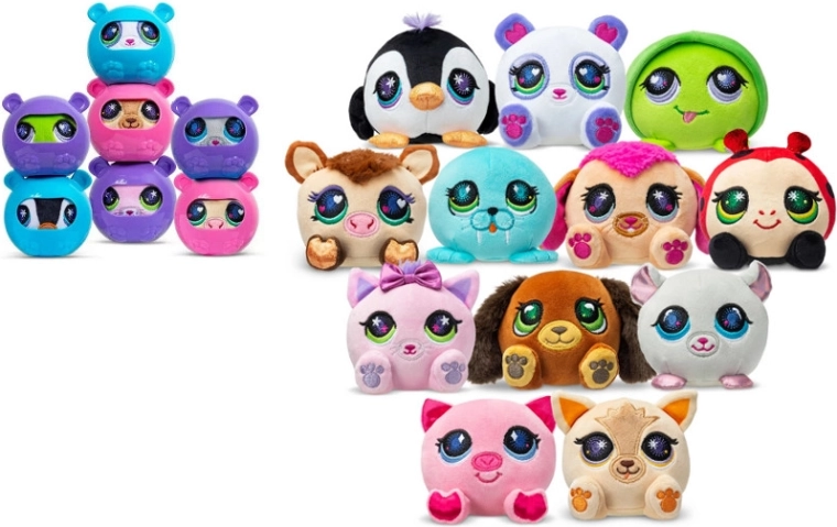 Bandai Littlest Pet Shop μίνι λούτρινο σε κάψουλα-έκπληξη