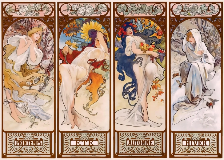 Puzzle Art: Τέσσερις εποχές 1000 κομμάτια