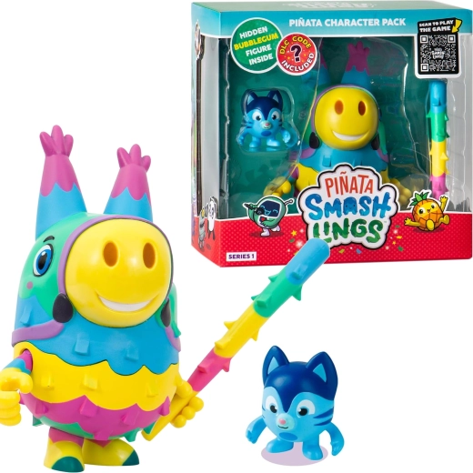 Piñata Smashlings γαϊδουράκι Dazzle – σετ με πινιάτα και 2 φιγούρες