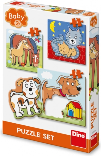 Dino Puzzle ζωάκια για παιδιά από 2 ετών