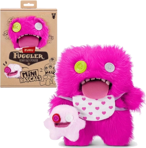Σετ λούτρινα Fuggler Mini Rascals Oogah Boogah + Baby Fugg - 1 τεμάχιο