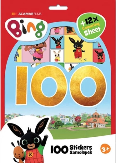 Σετ ζωγραφικής Bing με αυτοκόλλητα (πάνω από 100 τεμ.)