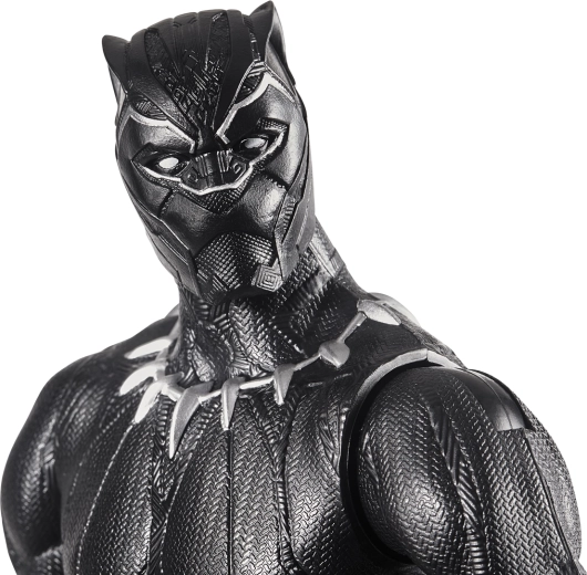 Προσεγμένες λεπτομέρειες της στολής του Black Panther