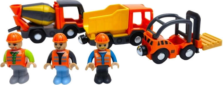 2Kids Toys σετ κατασκευαστικών οχημάτων με φιγούρες