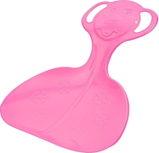 Παιδικό έλκηθρο-φτυάρι Baby Mix Comfort Line M ροζ
