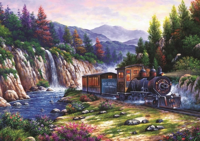 Παζλ ταξίδι με τρένο 1000 κομμάτια ART PUZZLE