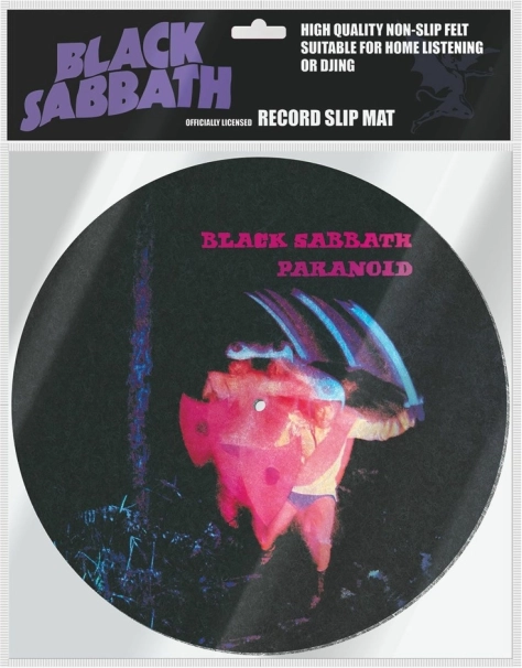 Στρώμα για πικάπ με μοτίβο Black Sabbath