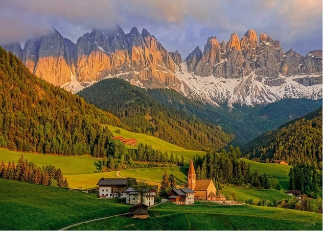 Παζλ CHERRY PAZZI – Santa Maddalena, Δολομίτες (1000 κομμάτια)