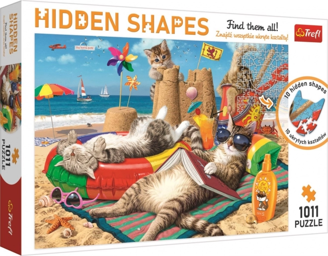 Παζλ Hidden Shapes γατίσιες διακοπές